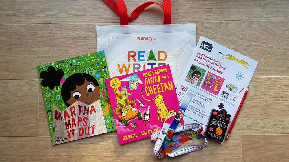 Contents of the P3 Read Write Count activity bag