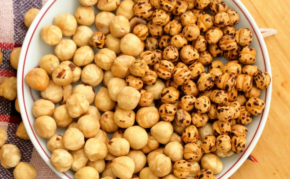 Honey roasted chickpea snack