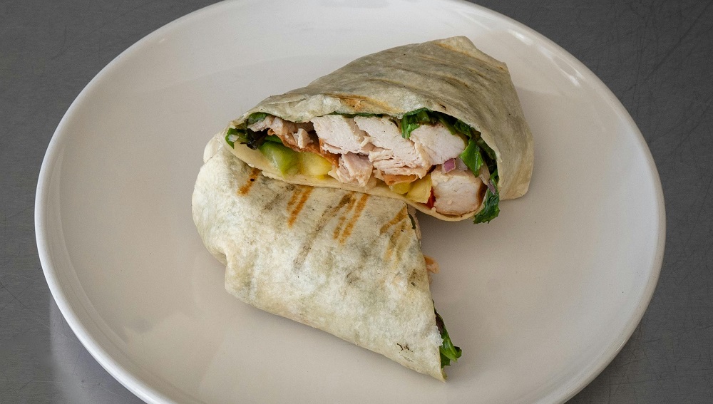 Speedy chicken wrap