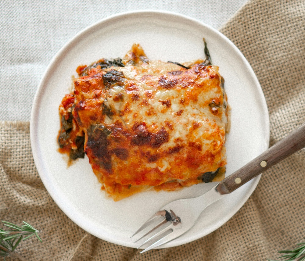 Vegetable lasagne