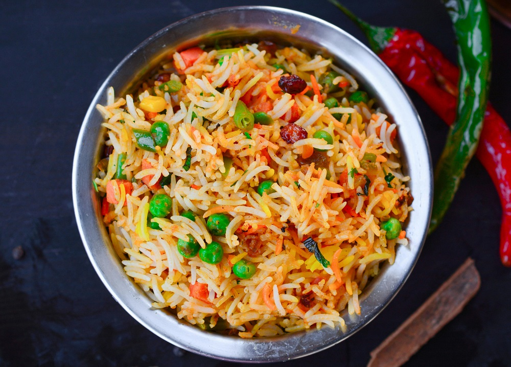 Vegetable biriyani